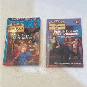 The Bailey School Kids Dracula doesn’t drink lemonade Mrs. jeepers bad vacation